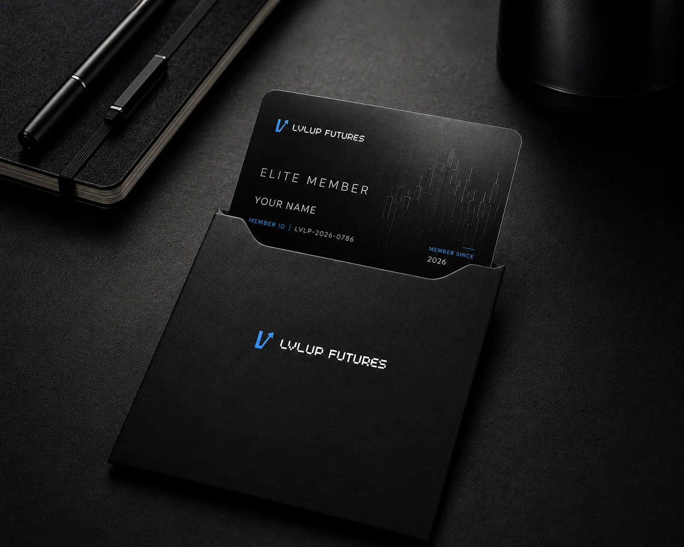 Lvlup Elite Mitgliedskarte, digital und physisch